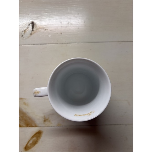 Danbury Mint ~ M.I. Hummel Mugs of the Year Porcelain Cups - 2 Cups Mar,Jan. - Picture 5 of 13